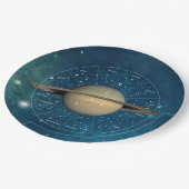 Assiettes En Carton Capricorne Zodiac - Planète Saturne (Angle)