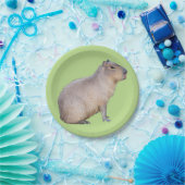 Assiettes En Carton Capybara (Fête)