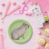 Assiettes En Carton Capybara (Fête)