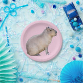 Assiettes En Carton Capybara (Fête)