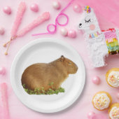 Assiettes En Carton capybara paper plate (Fête)