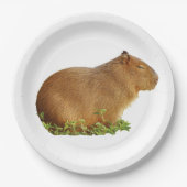 Assiettes En Carton capybara paper plate (Devant)