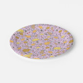 Assiettes En Carton Capybaras en rose (Angle)