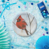 Assiettes En Carton Cardinal (Fête)