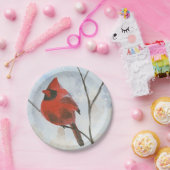 Assiettes En Carton Cardinal (Fête)