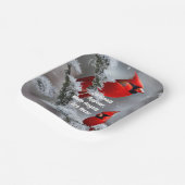 Assiettes En Carton Cardinal Aspect Angels près du souvenir (Angulaire)