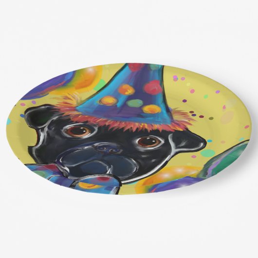 Assiettes En Carton Carlin (Angle)