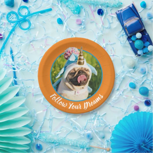Assiettes En Carton Carlin Unicorn (Fête)