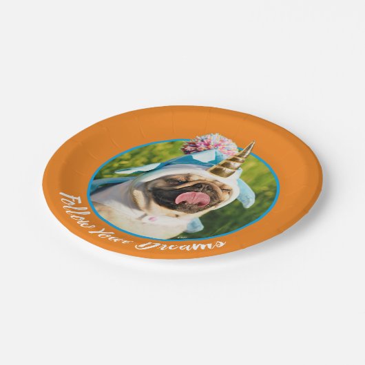 Assiettes En Carton Carlin Unicorn (Angle)