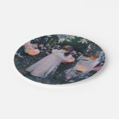 Assiettes En Carton Carnation Lily Lily Rose John Singer Sargent Art (Angle)