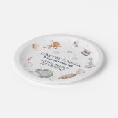 Assiettes En Carton Carnaval Circus Party Thème 1er anniversaire (Angle)