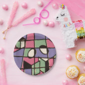 Assiettes En Carton Caroleurs en verre d'inox (Fête)