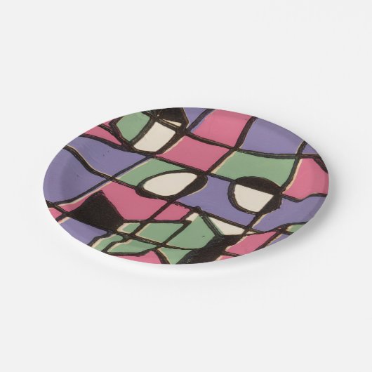 Assiettes En Carton Caroleurs en verre d'inox (Angle)