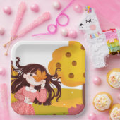 Assiettes En Carton Carré bon thanksgiving (Fête)