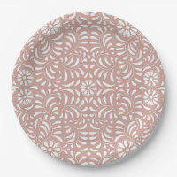 Carreau de Talavera rose Style espagnol Fiesta