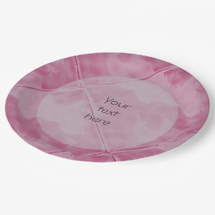Assiettes En Carton Carrelage clair en céramique Surface Rose n'import