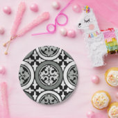 Assiettes En Carton Carrelage Renaissance Décor (Fête)
