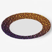 Assiettes En Carton Carrés métalliques 4 (Angle)