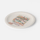 Assiettes En Carton Carrousel Chic Carnival Carnival Anniversaire (Angle)