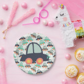 Assiettes En Carton Cars et More (Fête)