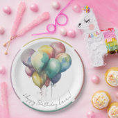 Assiettes En Carton Carte d'anniversaire personnalisable, Joyeux anniv (Fête)