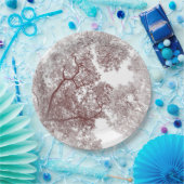 Assiettes En Carton Carte des arbres 4 (Fête)