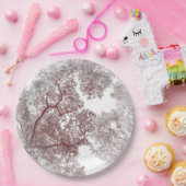 Assiettes En Carton Carte des arbres 4 (Fête)