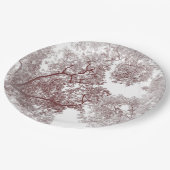 Assiettes En Carton Carte des arbres 4 (Angle)