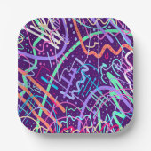 Assiettes En Carton Carte des étoiles (Recto)