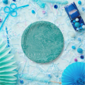 Assiettes En Carton Carte graphique de New York (Fête)