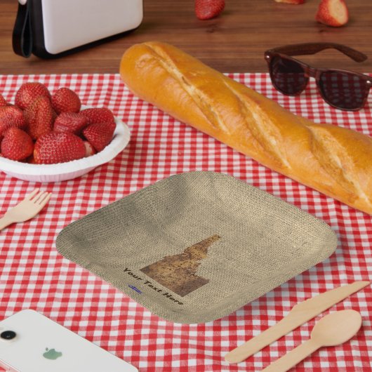 Assiettes En Carton Carte Idaho Spud (Pique-nique)