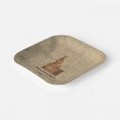 Assiettes En Carton Carte Idaho Spud (Angulaire)