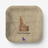 Assiettes En Carton Carte Idaho Spud (Recto)