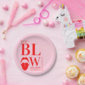 Assiettes En Carton Carte Jour des Valentines Rouge Rose (Fête)