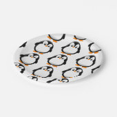 Assiettes En Carton Carton de mignonne pingouin (Angle)