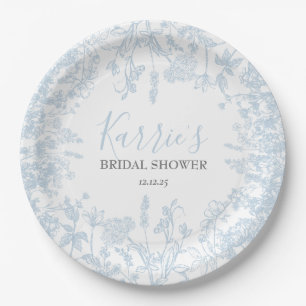 Assiettes En Carton Carton d'invitation de mariage fleuri en Chinoiser