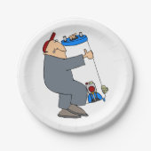 Assiettes En Carton Cartoon (Devant)