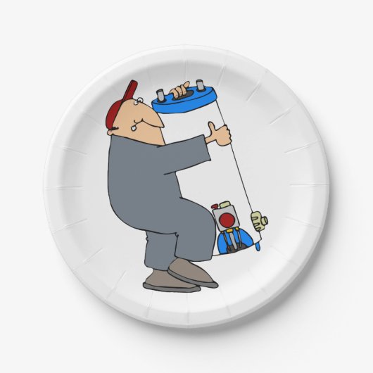 Assiettes En Carton Cartoon (Devant)