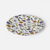 Assiettes En Carton Cartoon classique Enfants Halloween Plaque de papi (Angle)