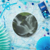 Assiettes En Carton Cascade calmante (Fête)