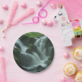 Assiettes En Carton Cascade calmante (Fête)