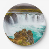 Assiettes En Carton Cascade de Godafoss, Islande (Devant)