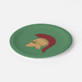 Assiettes En Carton Casque Corinthien (Angle)