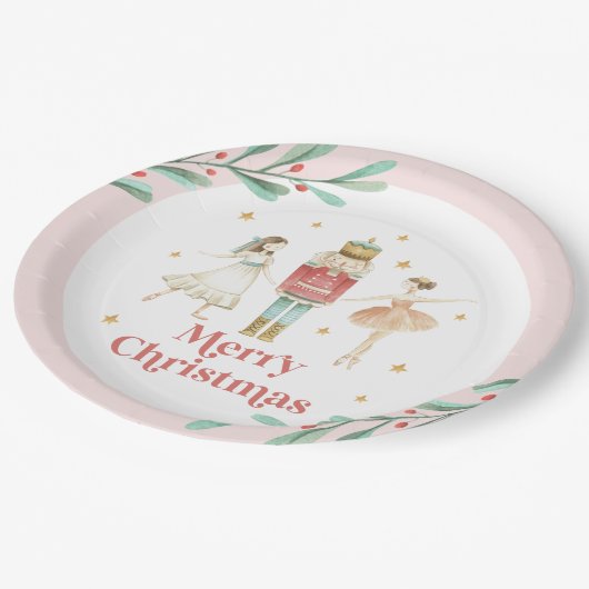 Assiettes En Carton Casse-noisette Ballet d'hiver Plaque de papier de  (Angle)