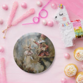Assiettes En Carton Casse-noix - Plaques de papier rond (Fête)