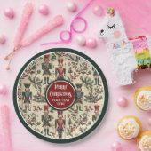 Assiettes En Carton Casse-noix vintage Plaques personnalisées (Fête)