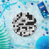 Assiettes En Carton casse-tête fête d'anniversaire (Fête)