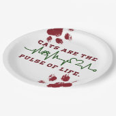 Assiettes En Carton Cat (Angle)