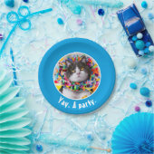 Assiettes En Carton Cat In Party Cone (Fête)