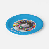 Assiettes En Carton Cat In Party Cone (Angle)